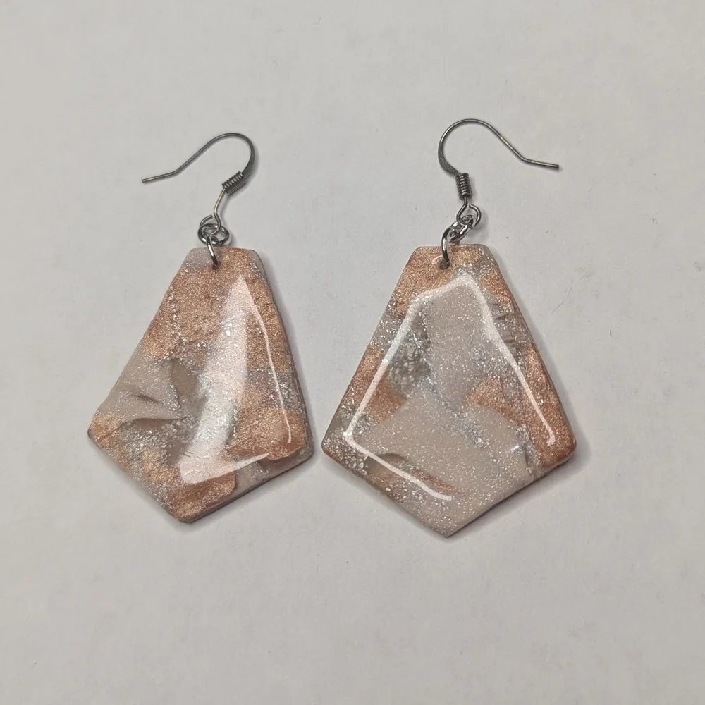 Shiny Handmade Earrings